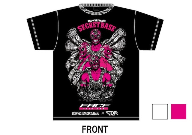 SECRET BASE 「Hasta siempre Shinjuku FACE」 Tシャツ