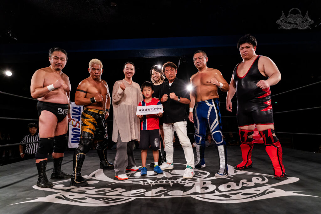 Shinjuku FACE, 15 September 2026. Kingo Yamashita and Nobu Kaseda with opponents Masaaki Mochizuki and Tetsuhiro Kuroda.