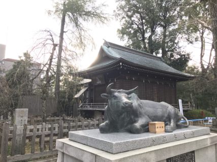 調布・布多天神社の節分祭に清水基嗣が参加！