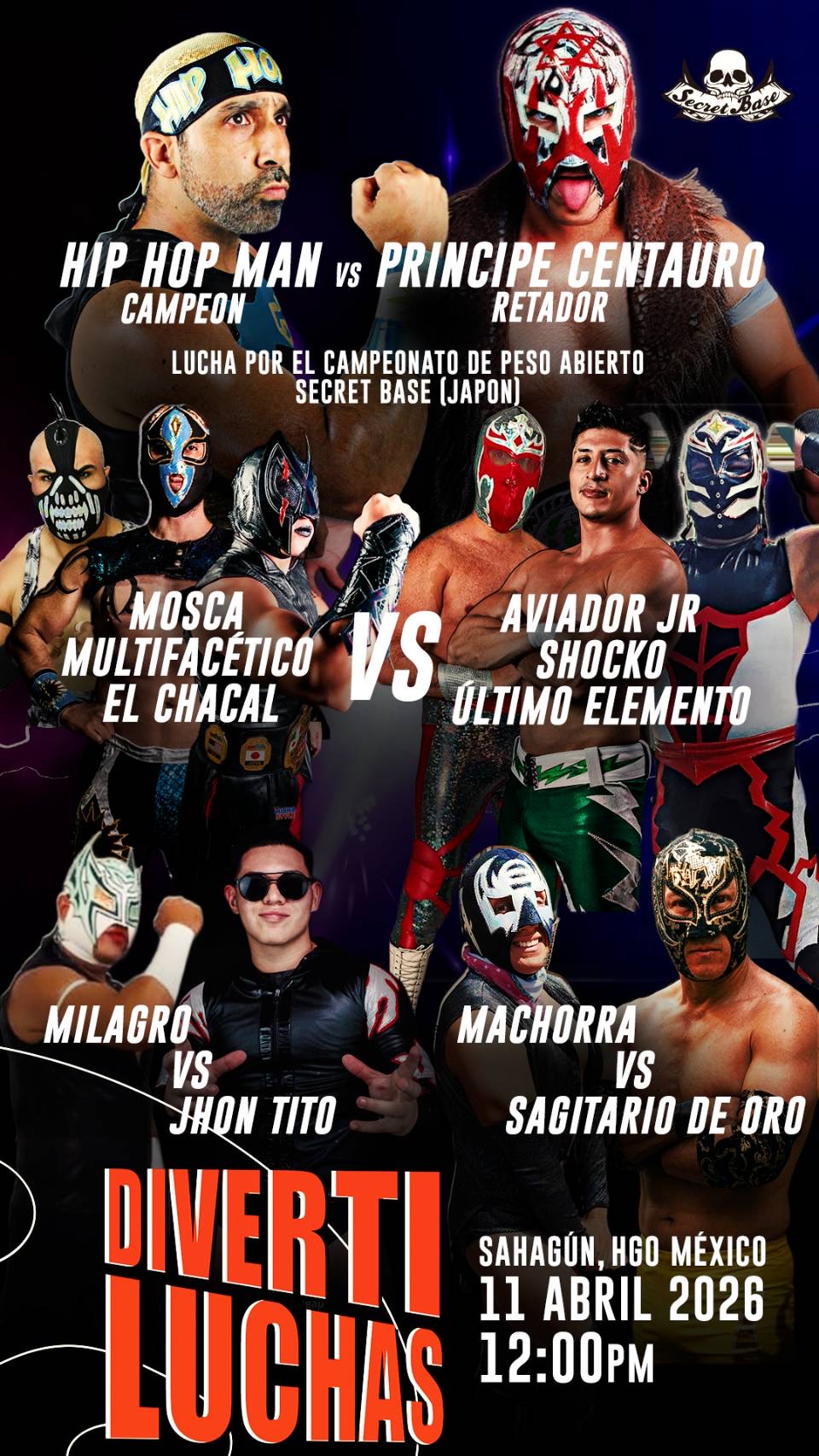 メキシコでヒップホップマンの防衛戦が決定！！